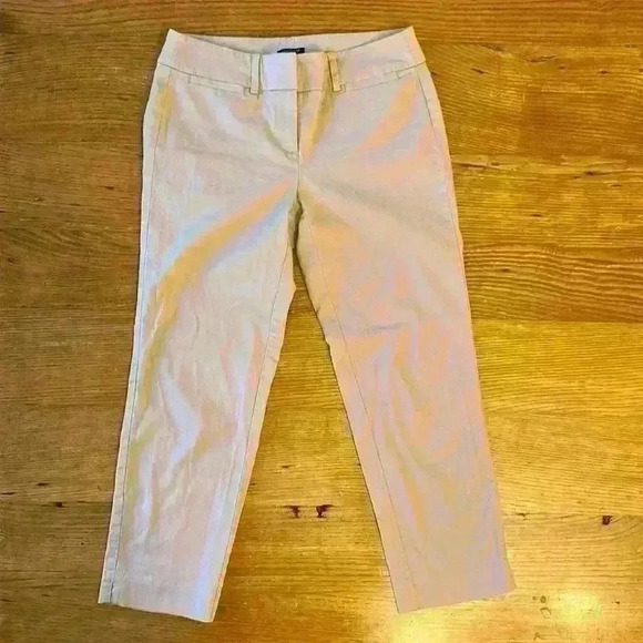 Anne Taylor Factory Khaki Ankle Pants - Picture 1 of 3